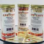 Chic Long Matches in Glass Jar