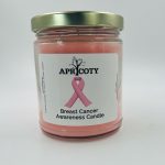 Breast Cancer Awareness Candle