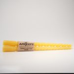 Twisted 11 Inch Beeswax Taper Candle