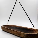 Incense Holder-Incense Burner/Ash Catcher-Handmade Hard Wood Insense Tray Home Decor