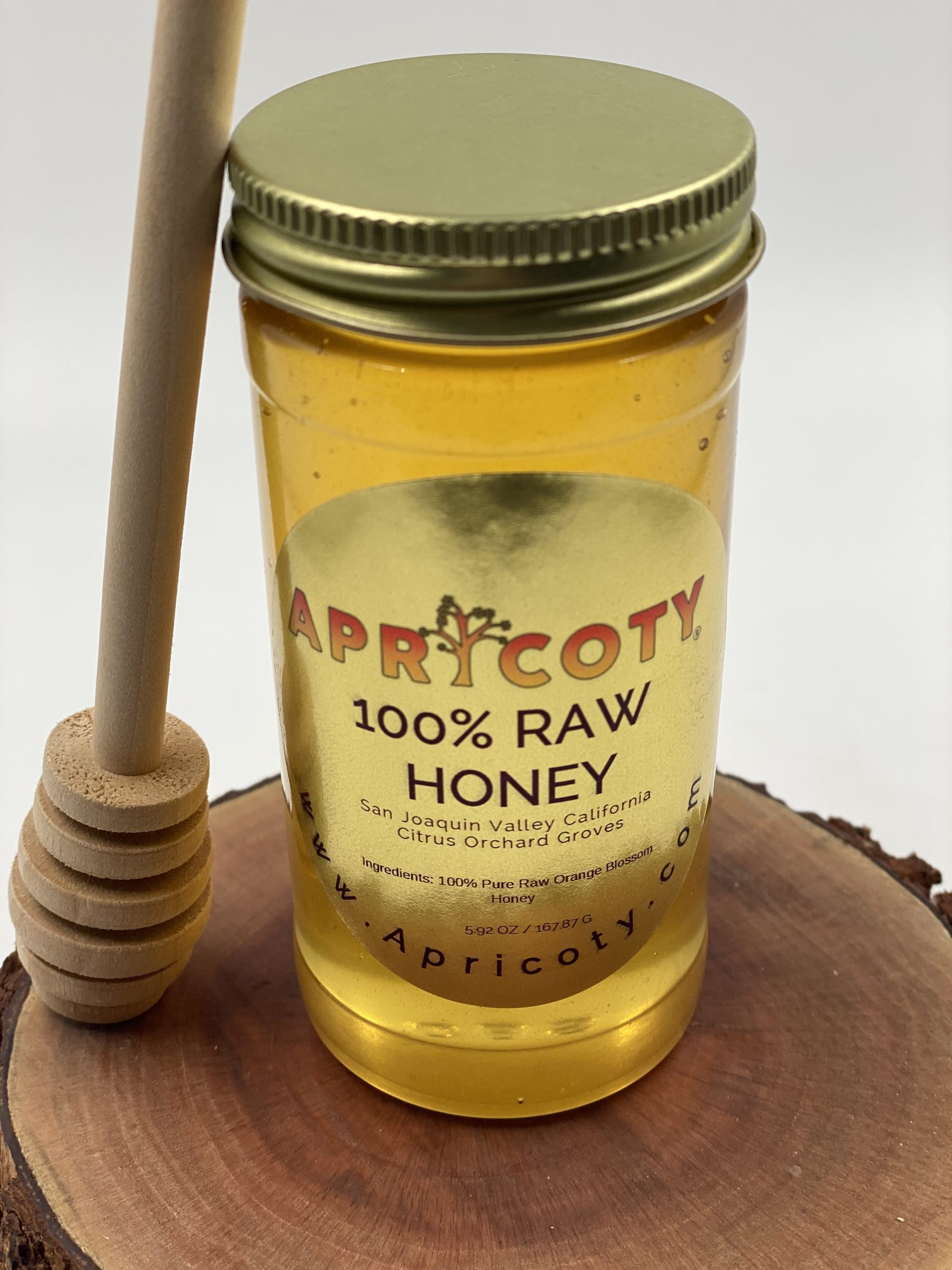 Apricoty Orange Blossom 100% Raw Honey