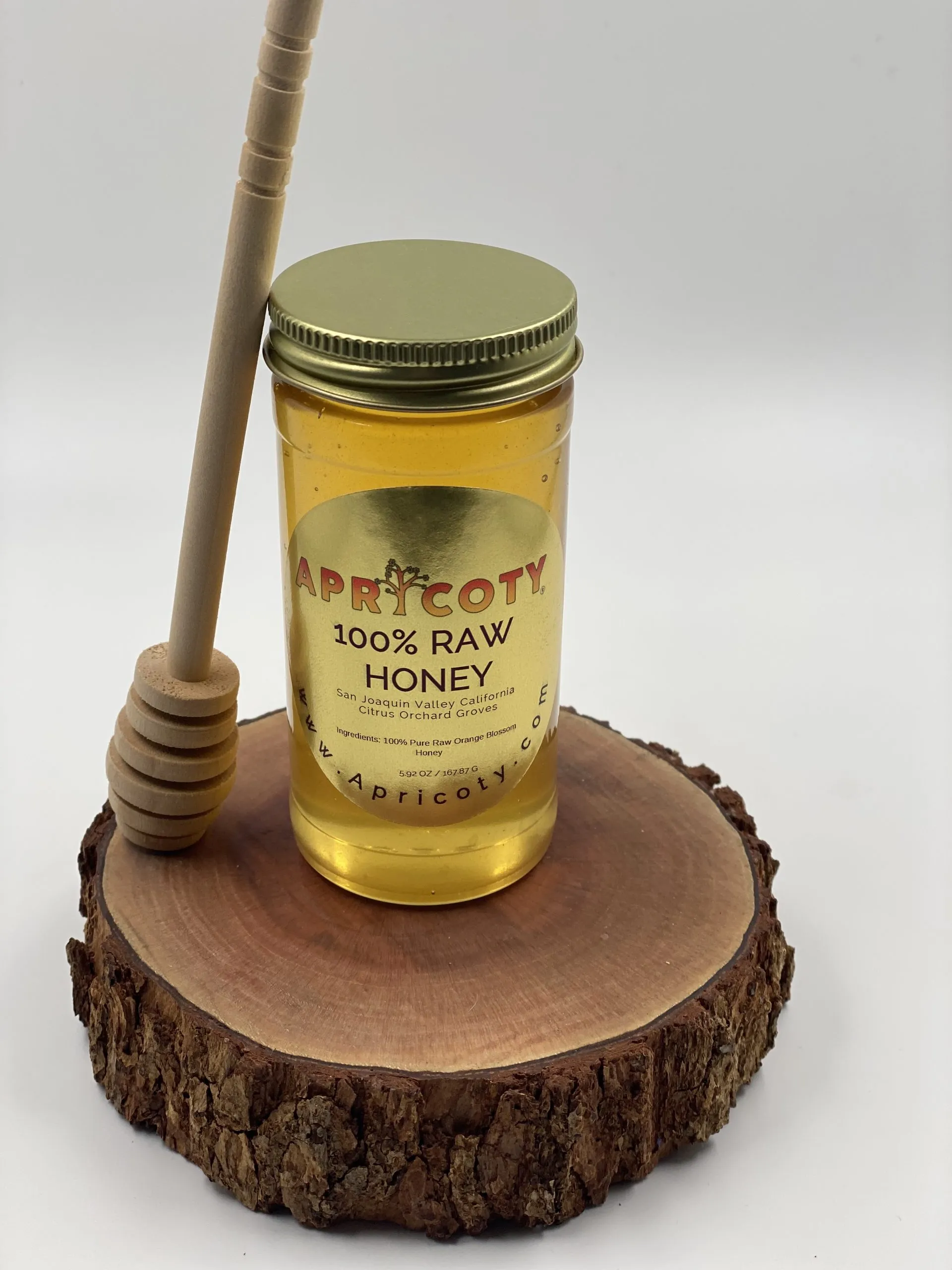 Apricoty Orange Blossom 100% Raw Honey - Image 2