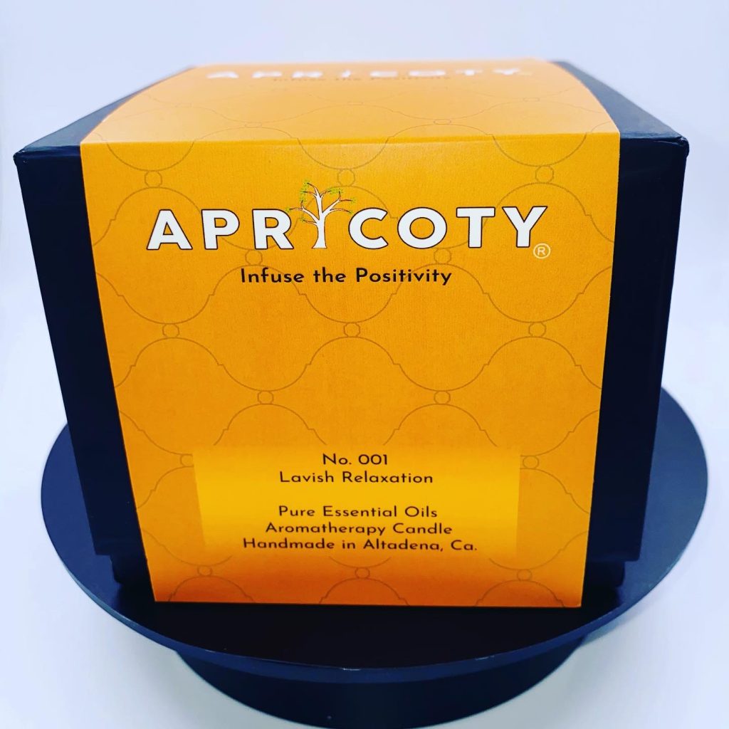 Apricoty, No. 001 Lavish Relaxation, Aromatherapy Soy Candle