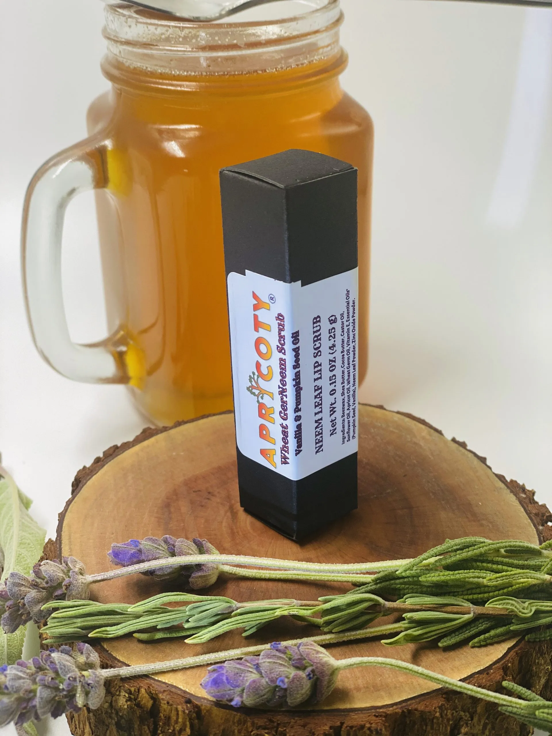 "Wheat Gerneem Scrub" Lip Balm - Image 4