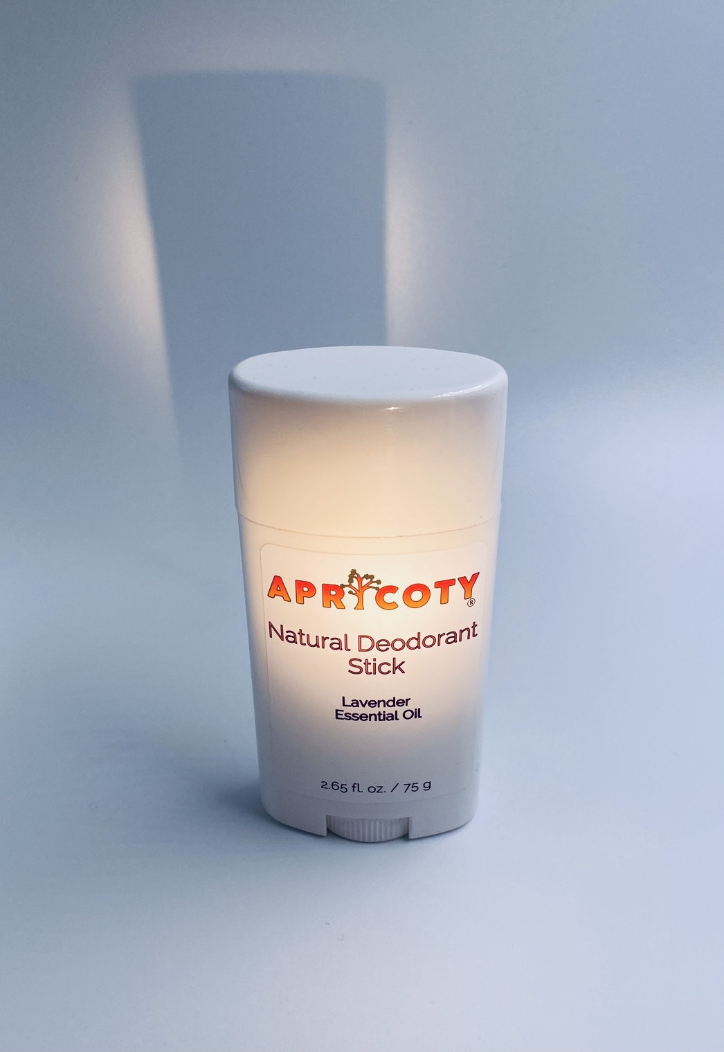 Apricoty Lavender Essential Oil, All Natural Deodorant Stick