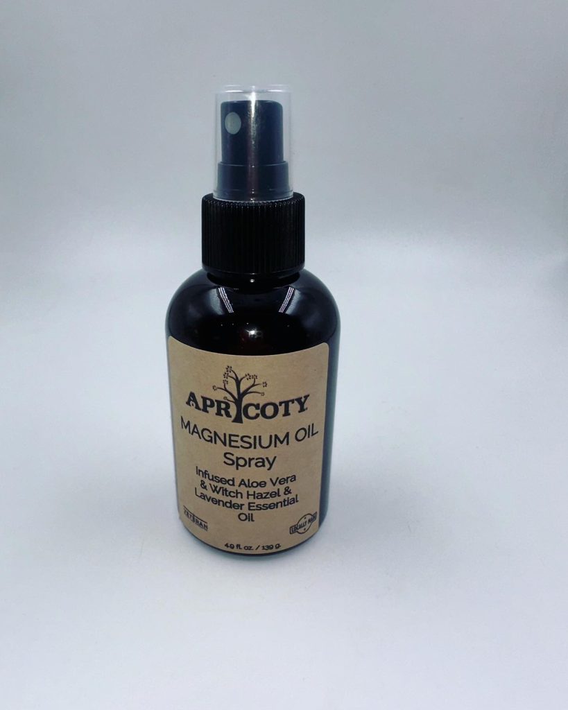 Magnesium Spray, Infused Aloe Vera & Witch Hazel & Lavender Essential Oil