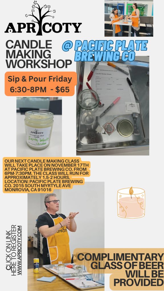 CANDLE MAKING WORKSHOPS