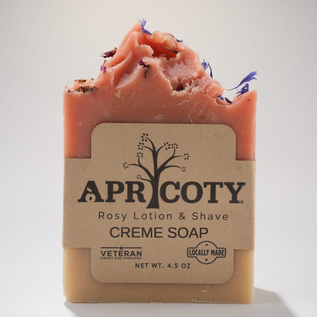 Rosy Lotion & Shave Creme Soap