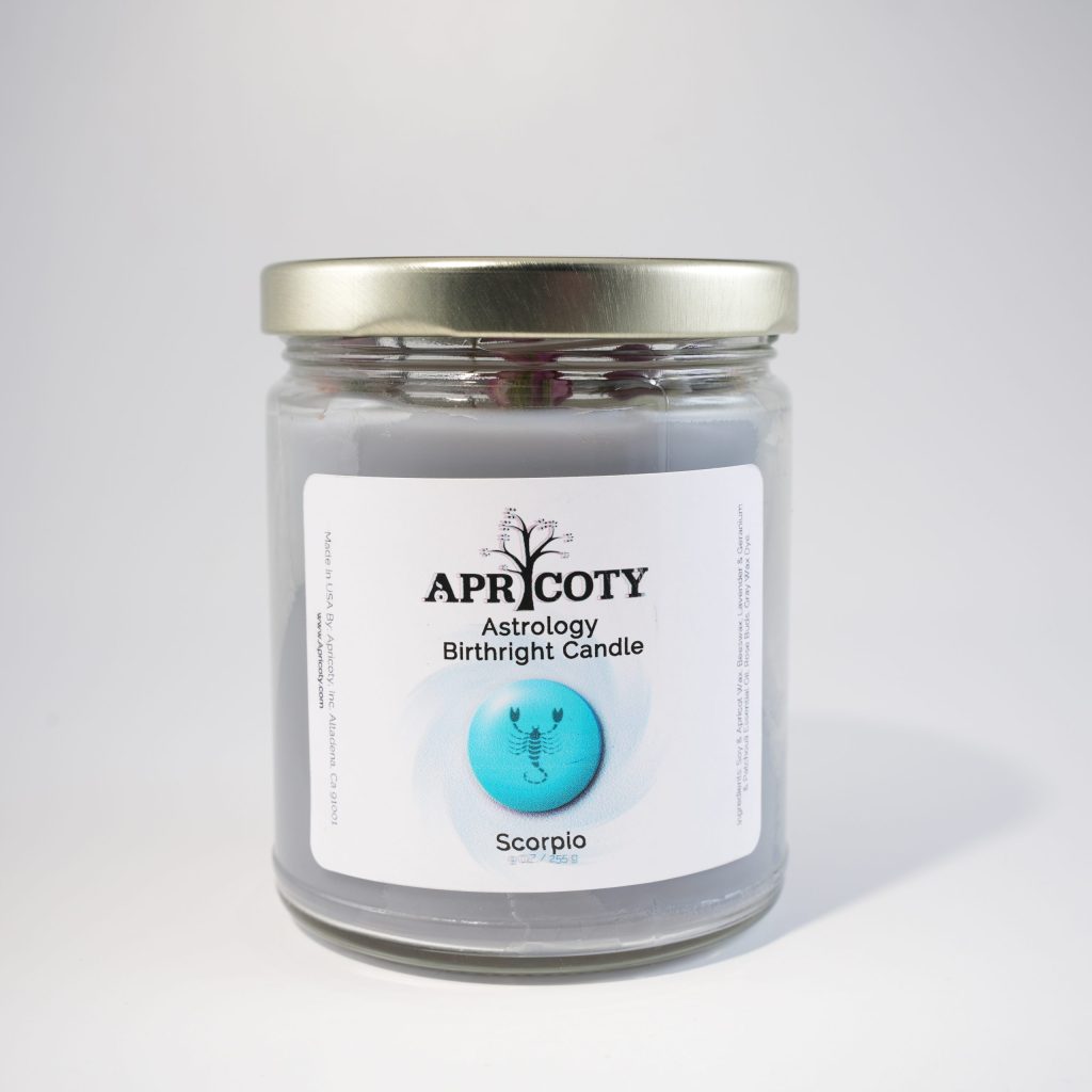 Scorpio Astrology Candle