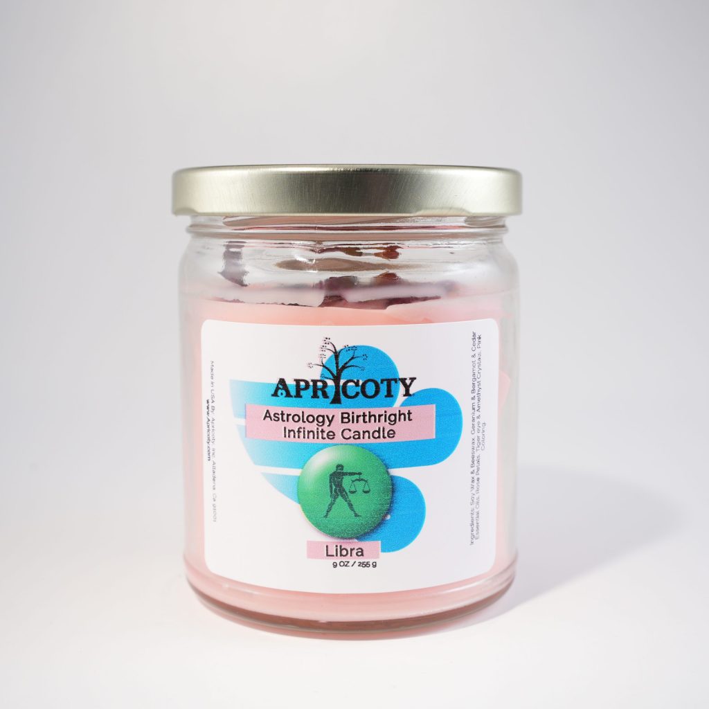 Libra Astrology Candle