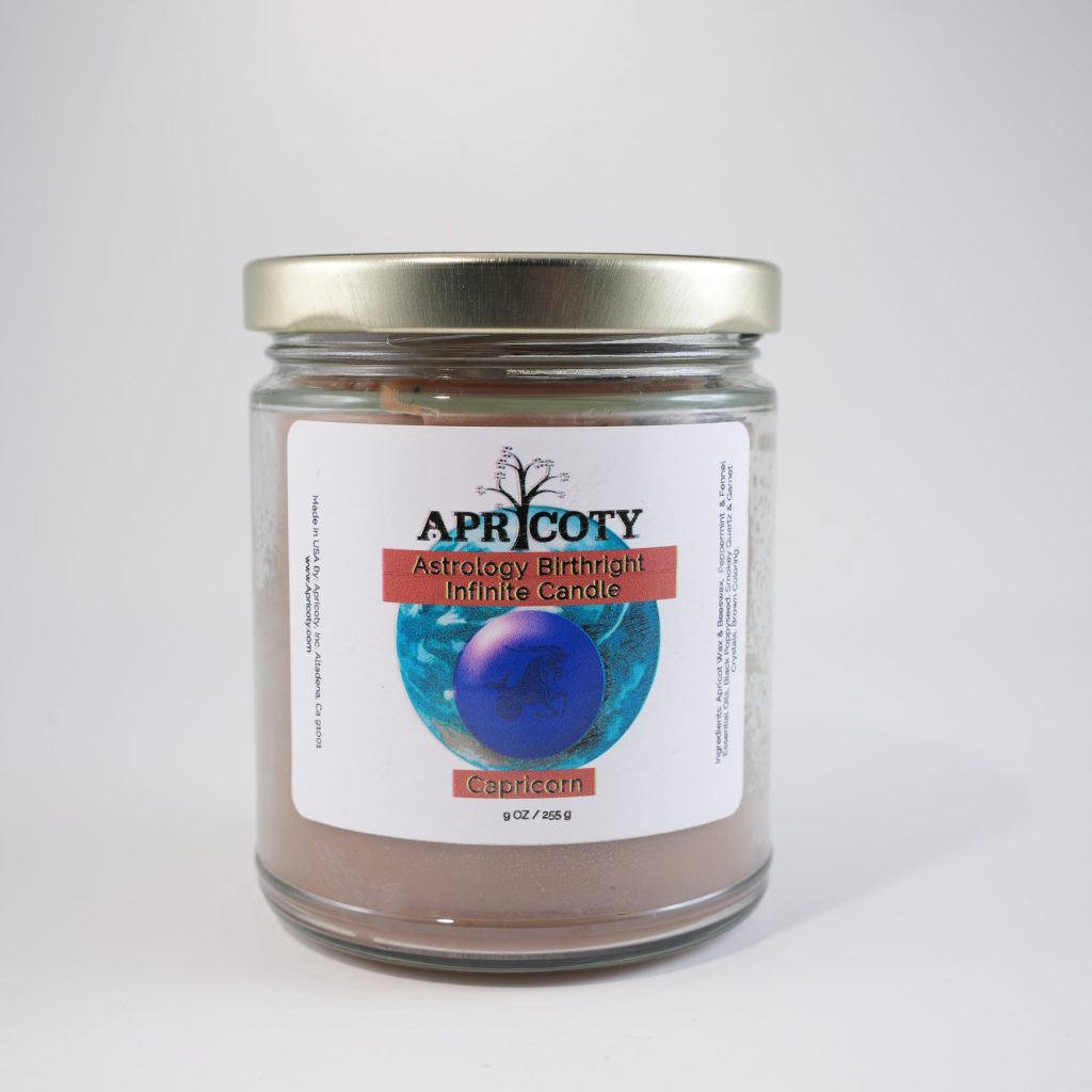 Capricorn Astrology Candle