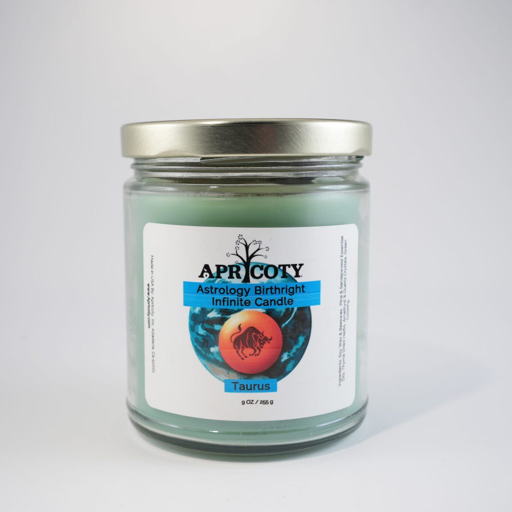 Taurus Astrology Candle