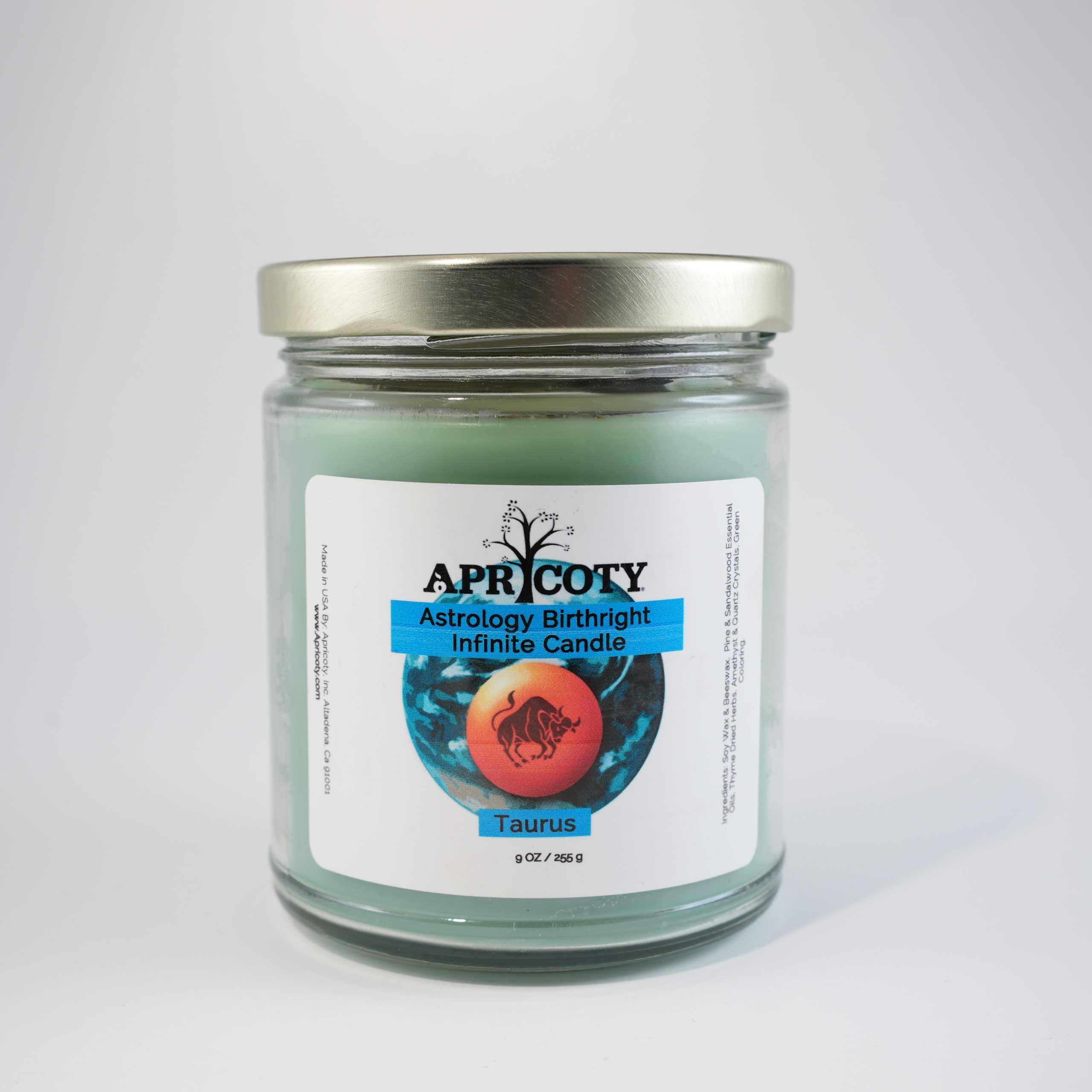 Taurus Astrology Candle