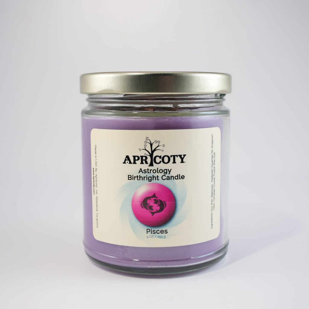 Pisces Astrology Candle