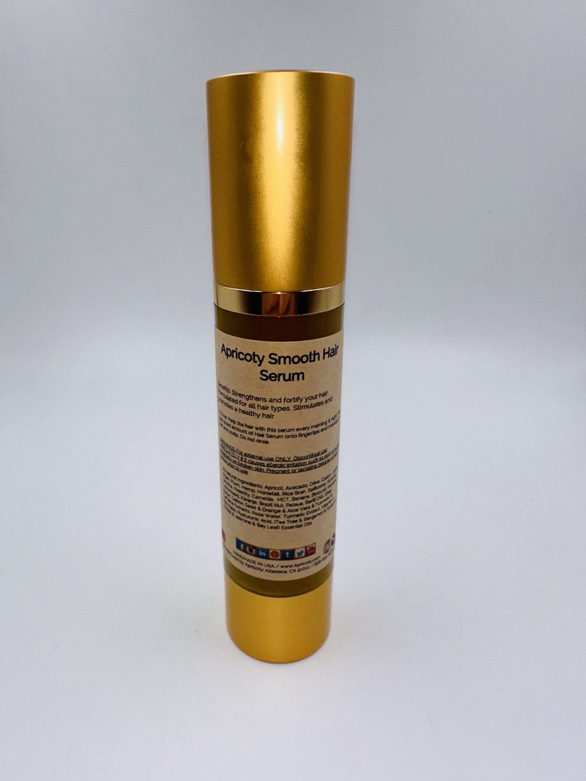 Hair Serum, Power of Apricots, Hyaluronic Acid & Vitamin (A) - Image 3