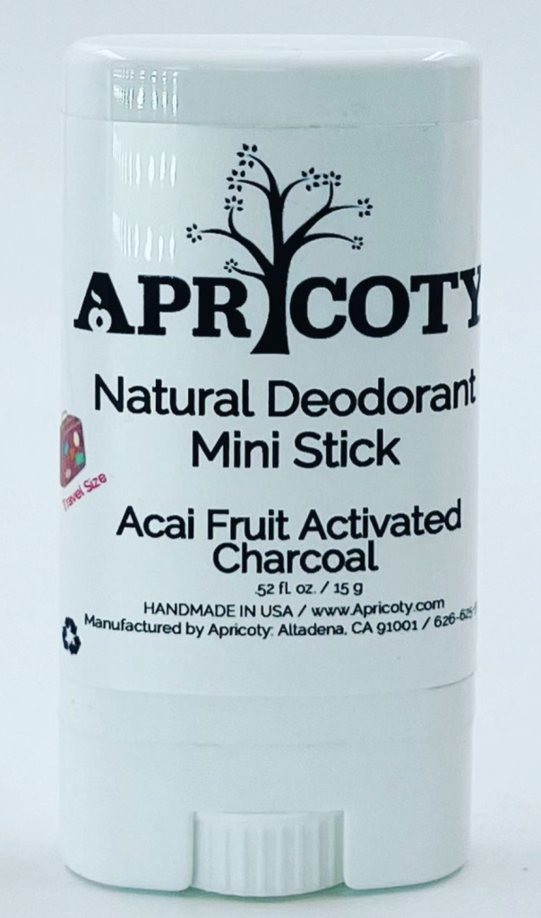 Acai Fruit Activated Charcoal, Natural Deodorant  Stick