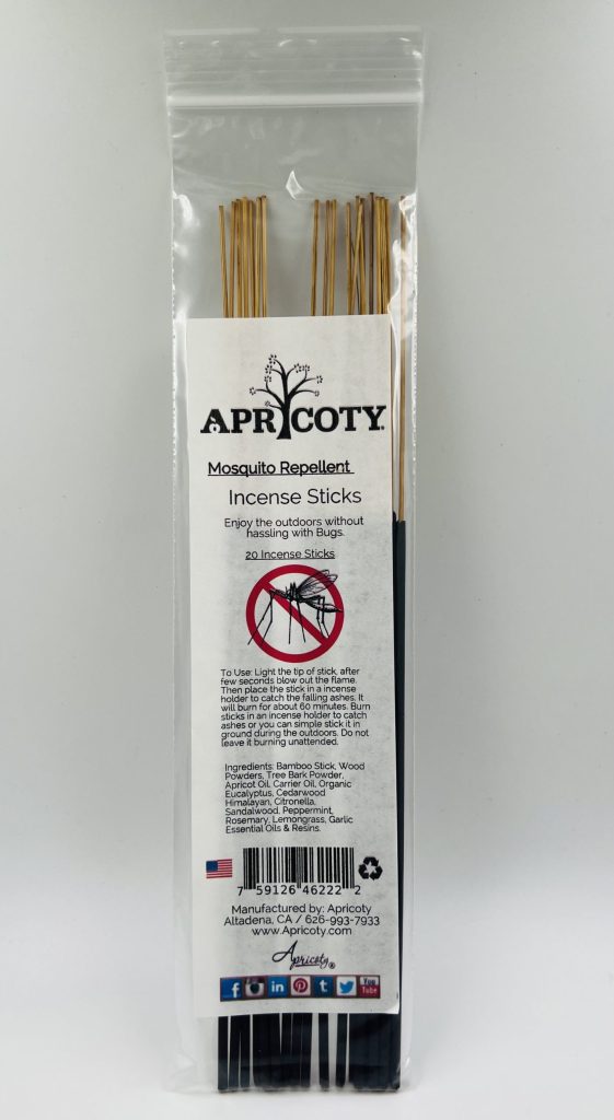 Bug Repellent Incense Sticks for Home & Garden - Natural & Effective