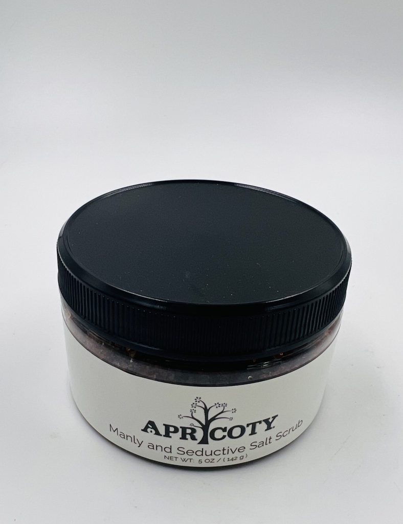 Manly and Seductive Salt Scrub